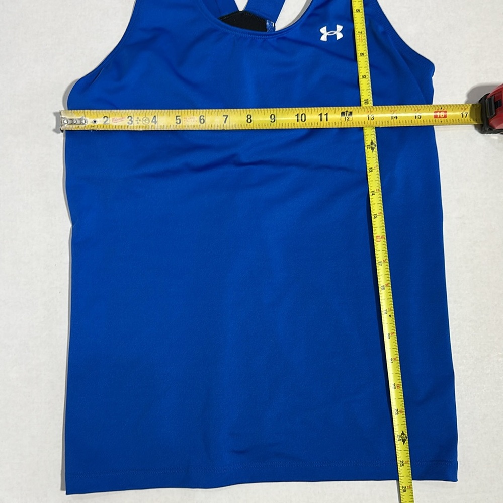 Under Armour Women's Vibrant Blue Tank Top - Picture 7 of 7